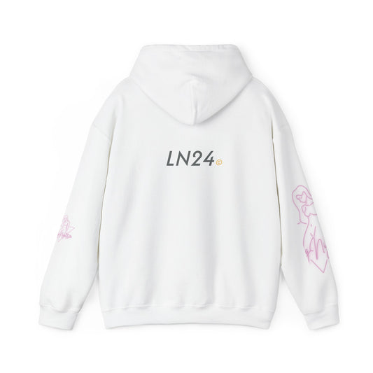 The Sexy Woman Hoodie (Pink Logo) 💗 | LN24 Signature Hoodie Collection