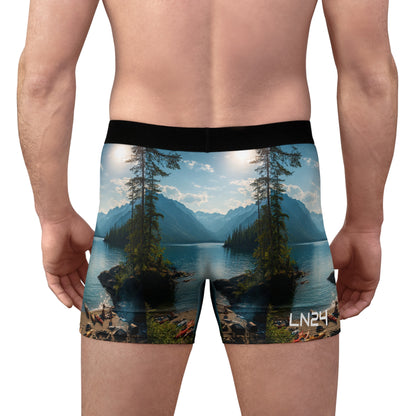 🌄 Paradise Flow | Graphic Boxers by LN24