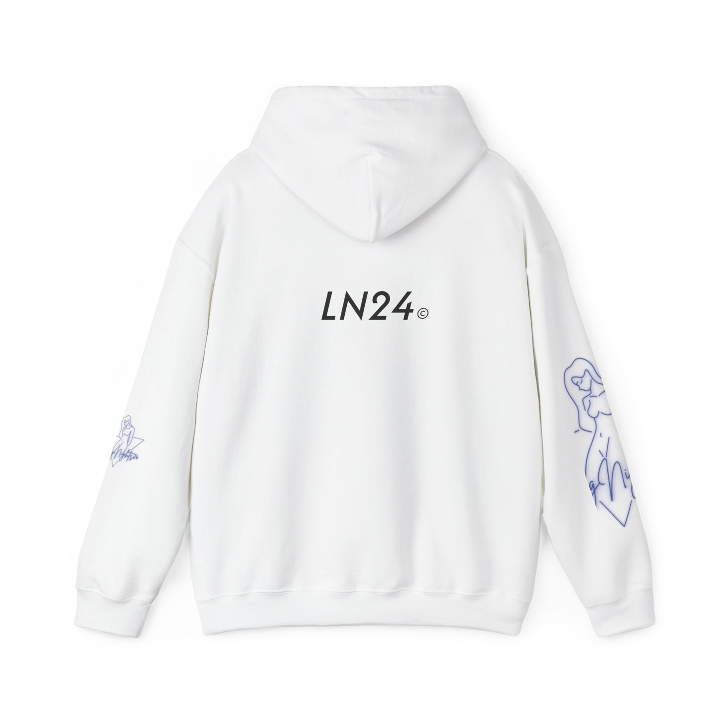 The Sexy Woman Hoodie (Blue Logo) 🔵 | LN24 Signature Hoodie Collection