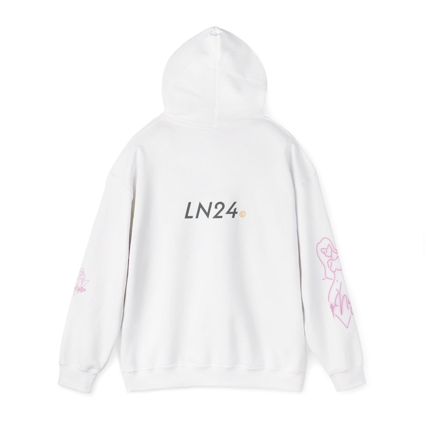 The Sexy Woman Hoodie (Pink Logo) 💗 | LN24 Signature Hoodie Collection