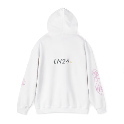 The Sexy Woman Hoodie (Pink Logo) 💗 | LN24 Signature Hoodie Collection
