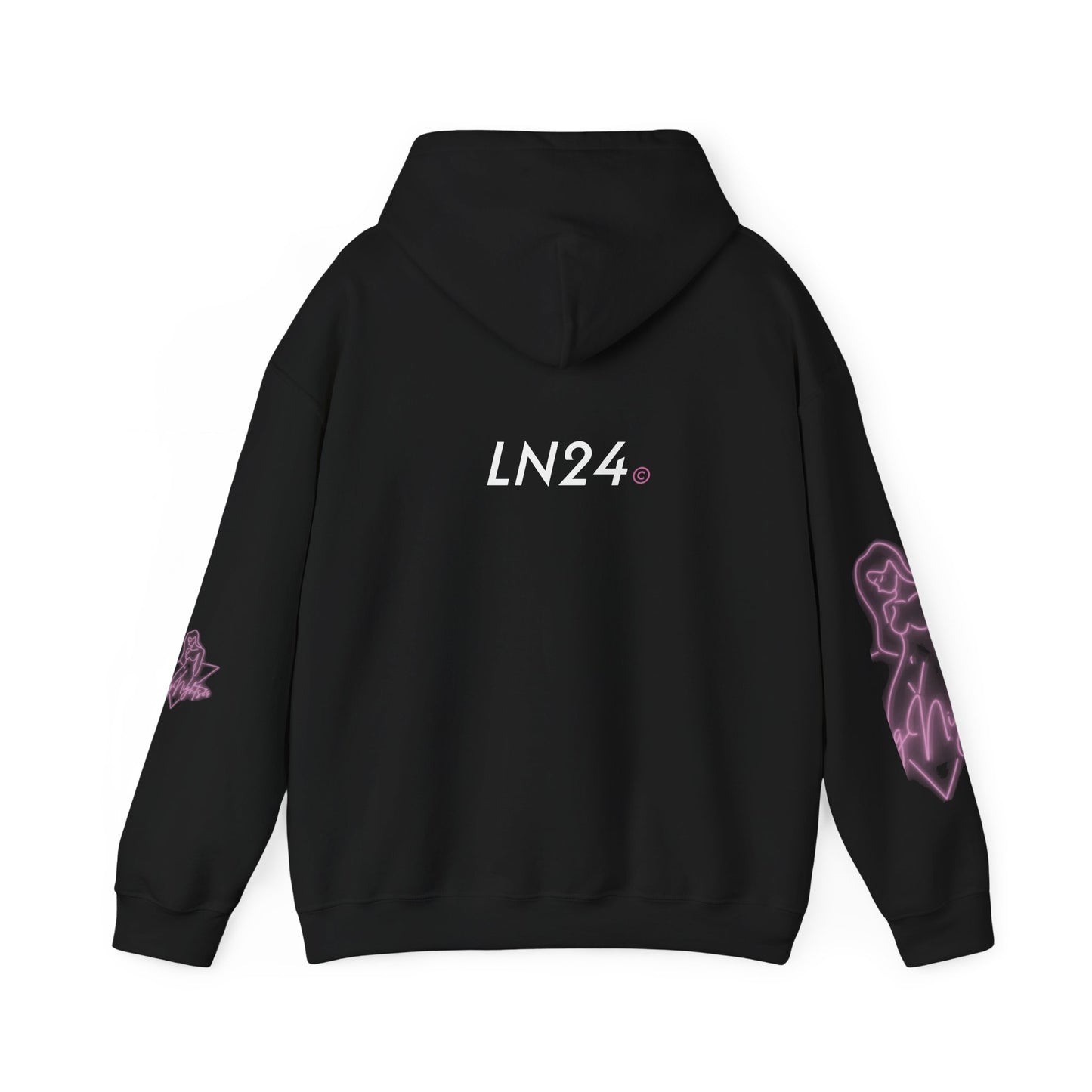 The Sexy Woman Hoodie (Pink Logo) 💗 | LN24 Signature Hoodie Collection