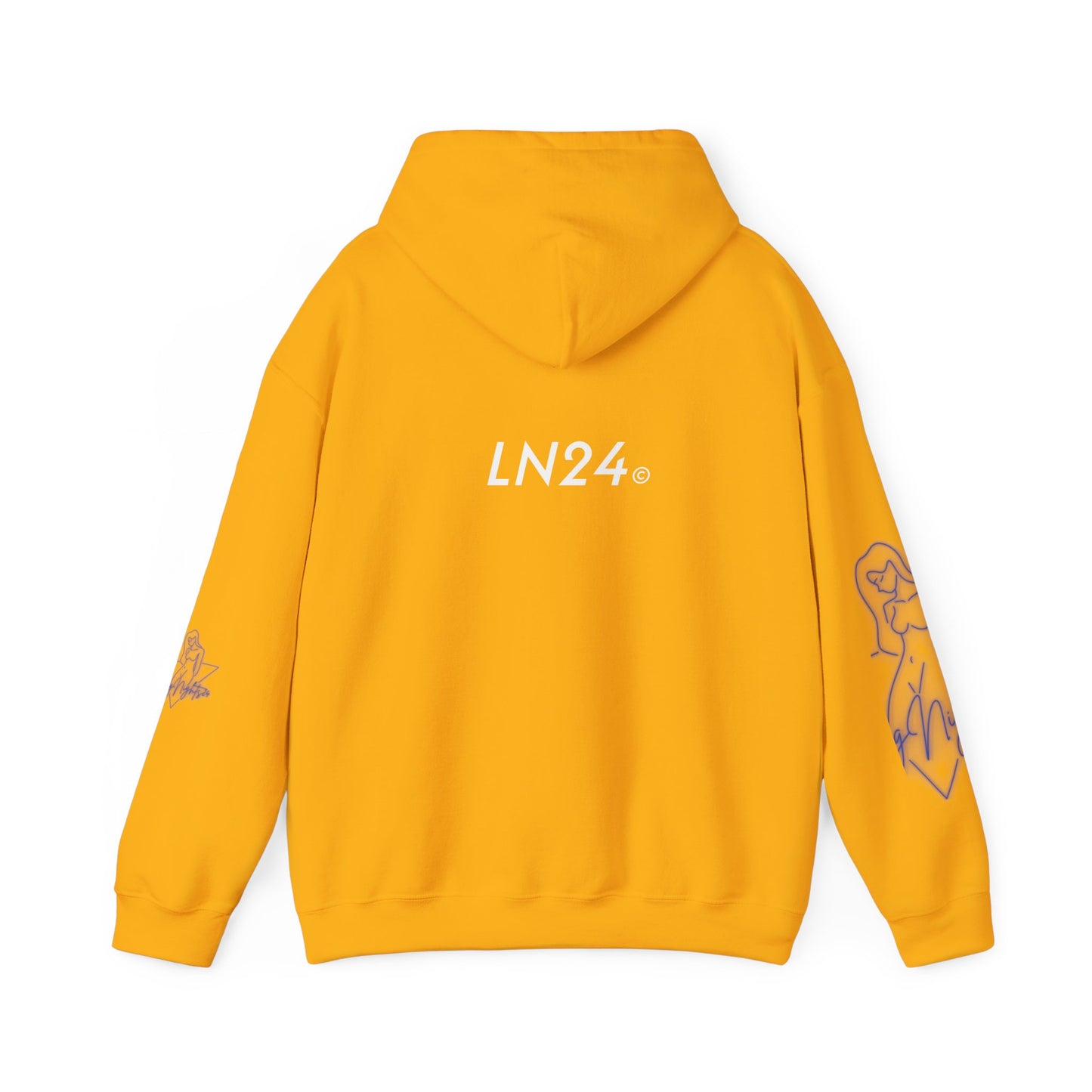 The Sexy Woman Hoodie (Blue Logo) 🔵 | LN24 Signature Hoodie Collection