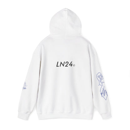 The Sexy Woman Hoodie (Blue Logo) 🔵 | LN24 Signature Hoodie Collection
