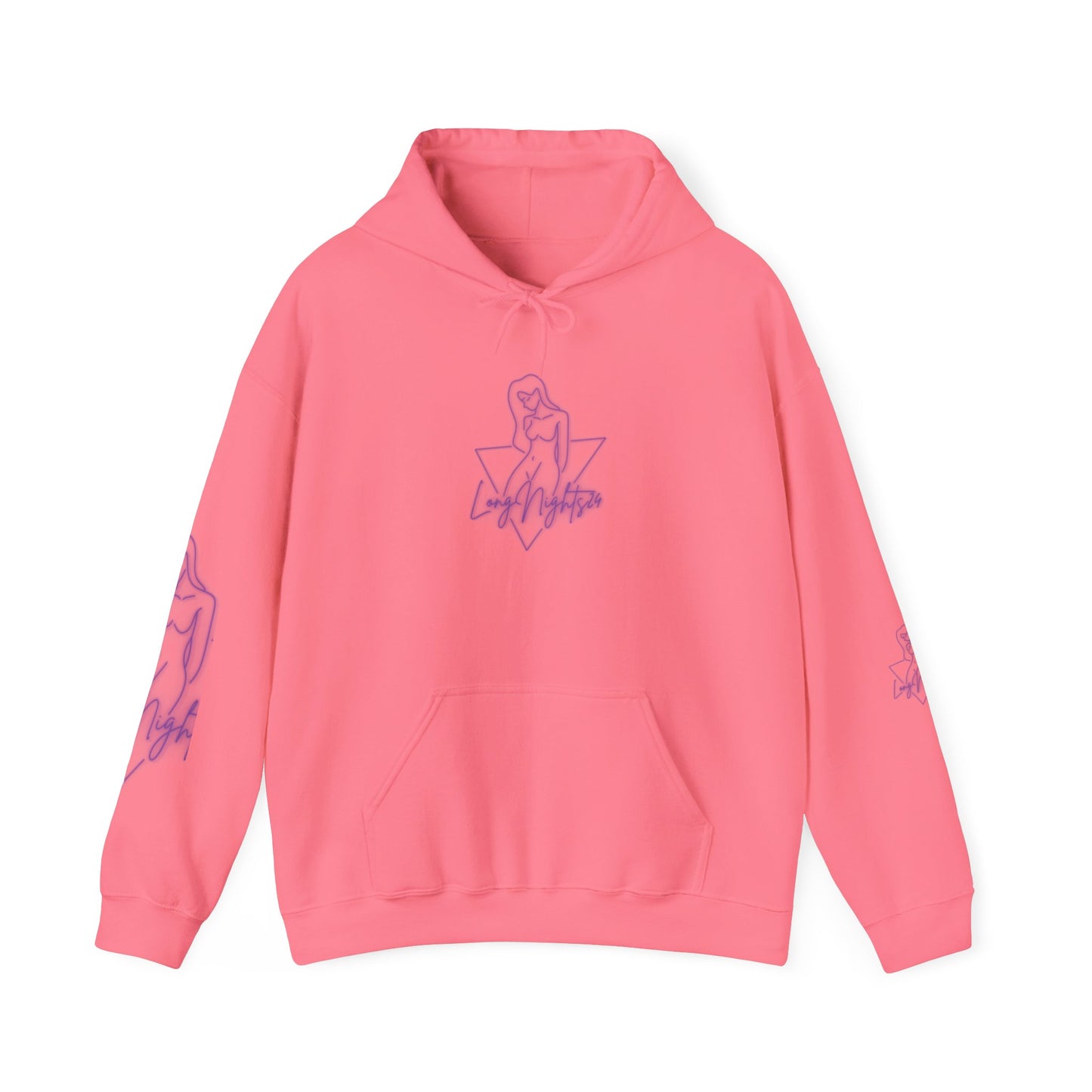 The Sexy Woman Hoodie (Purple Logo) 🔮 | LN24 Signature Hoodie Collection