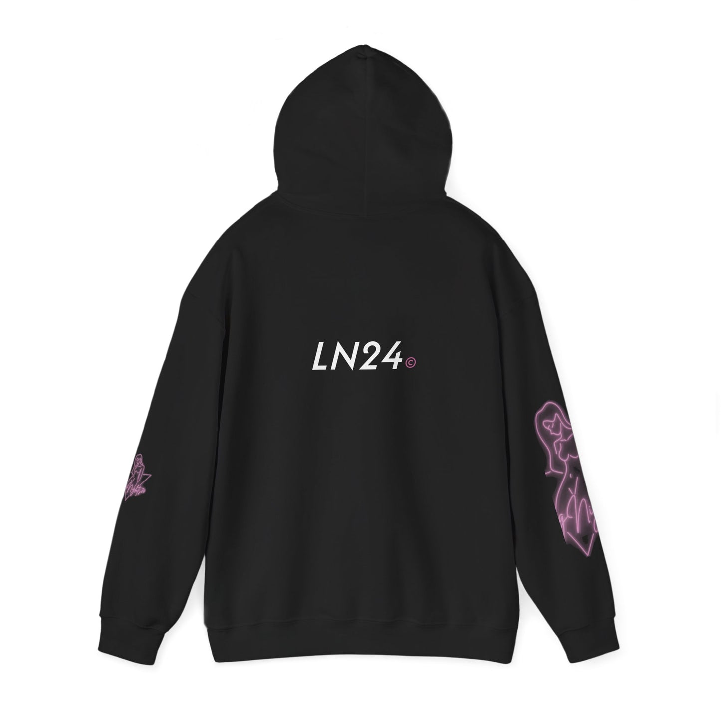The Sexy Woman Hoodie (Pink Logo) 💗 | LN24 Signature Hoodie Collection
