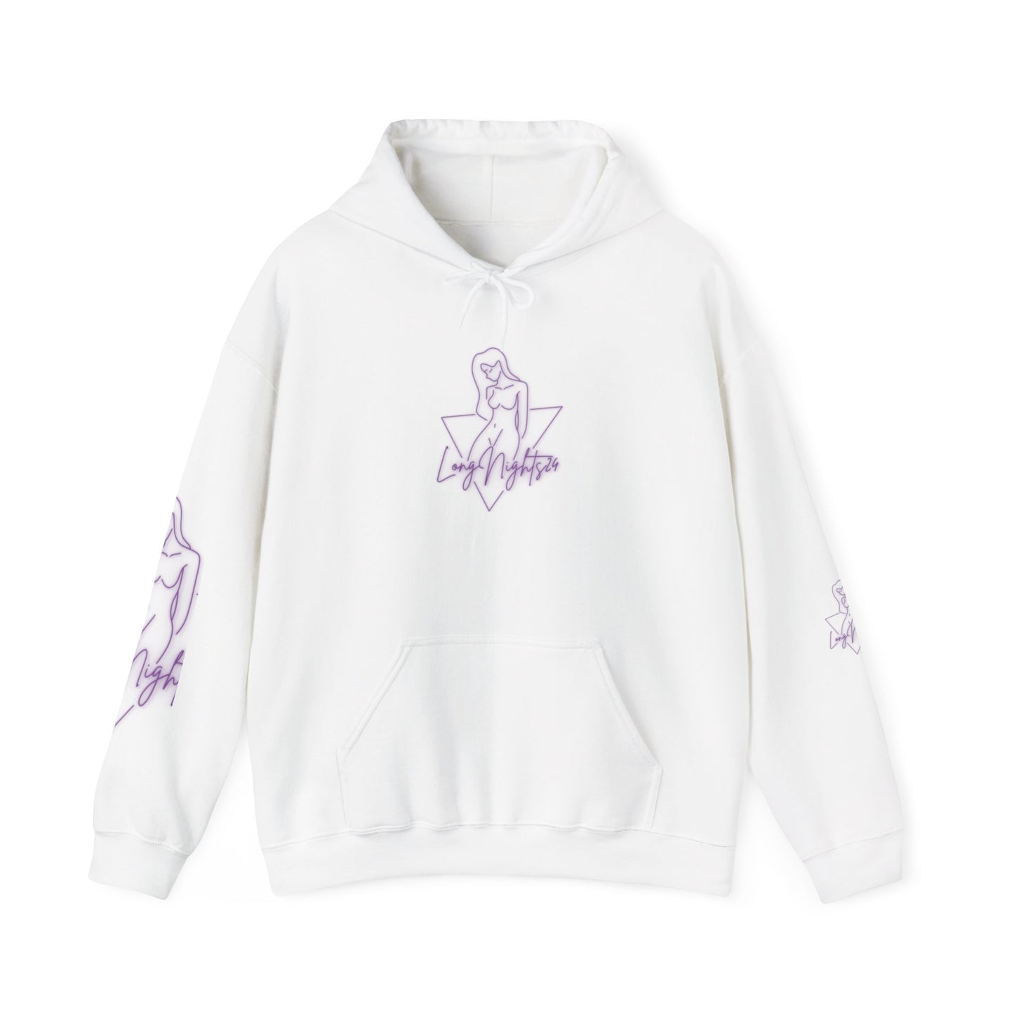 The Sexy Woman Hoodie (Purple Logo) 🔮 | LN24 Signature Hoodie Collection