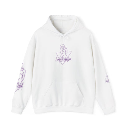 The Sexy Woman Hoodie (Purple Logo) 🔮 | LN24 Signature Hoodie Collection