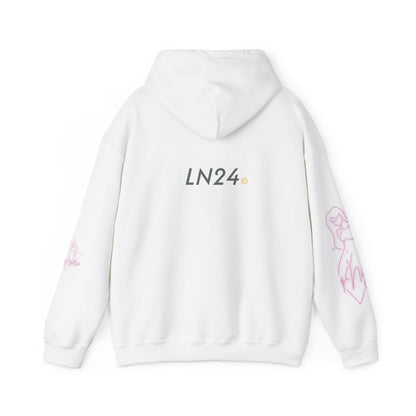 The Sexy Woman Hoodie (Pink Logo) 💗 | LN24 Signature Hoodie Collection