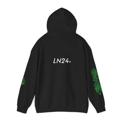 The Sexy Woman Hoodie (Green Logo) 💚 | LN24 Signature Hoodie Collection
