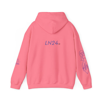 The Sexy Woman Hoodie (Purple Logo) 🔮 | LN24 Signature Hoodie Collection