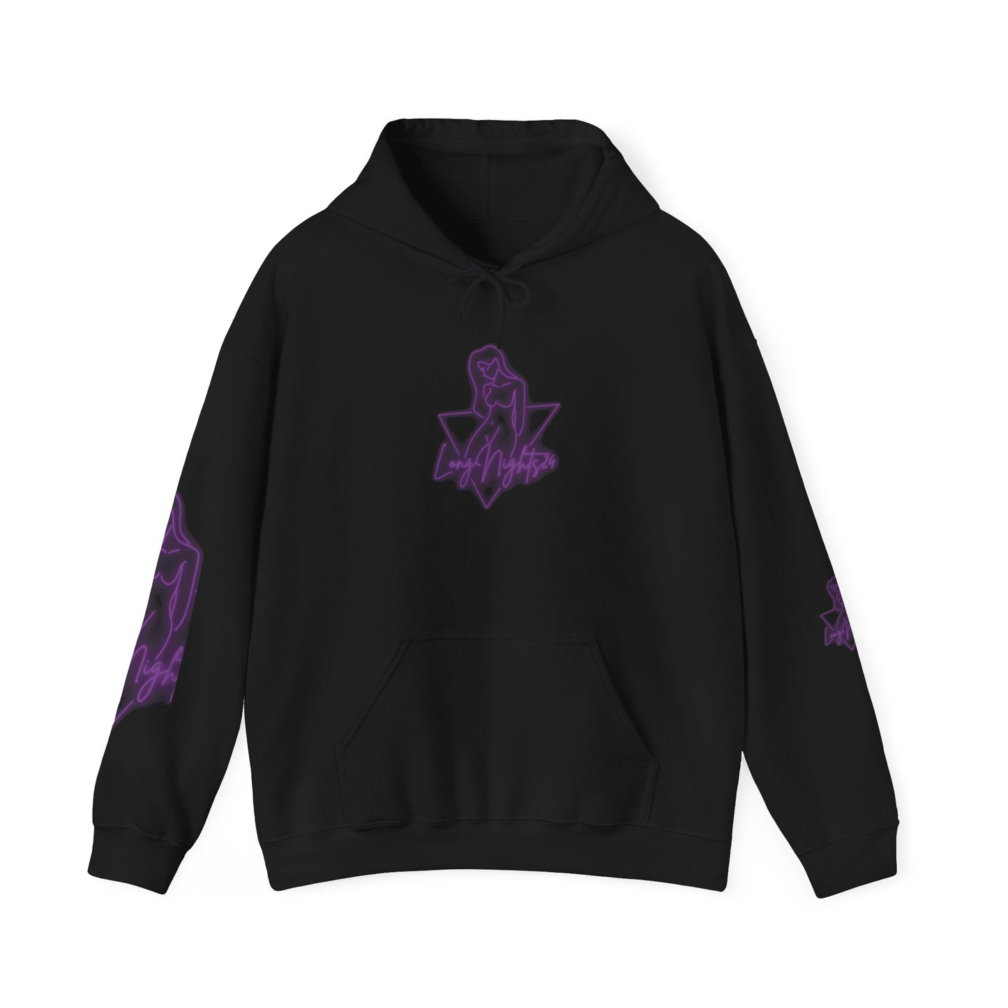 The Sexy Woman Hoodie (Purple Logo) 🔮 | LN24 Signature Hoodie Collection