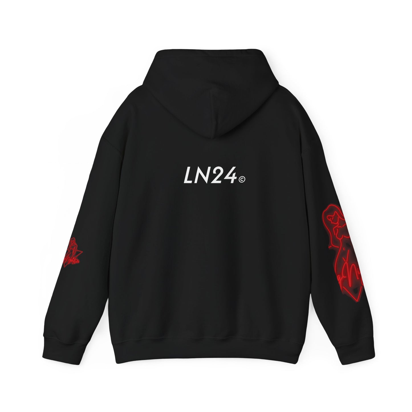 The Sexy Woman Hoodie (Red Logo) 🔴 | LN24 Signature Hoodie Collection