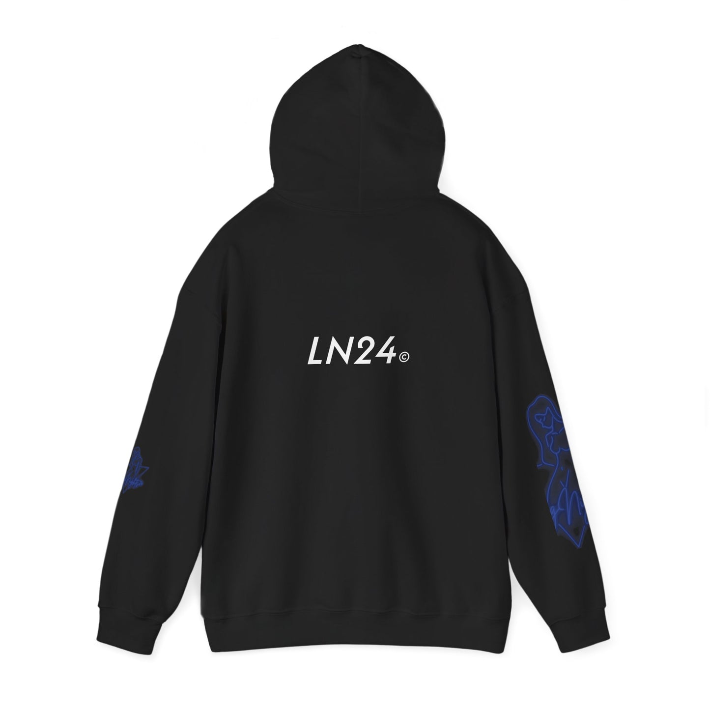 The Sexy Woman Hoodie (Blue Logo) 🔵 | LN24 Signature Hoodie Collection