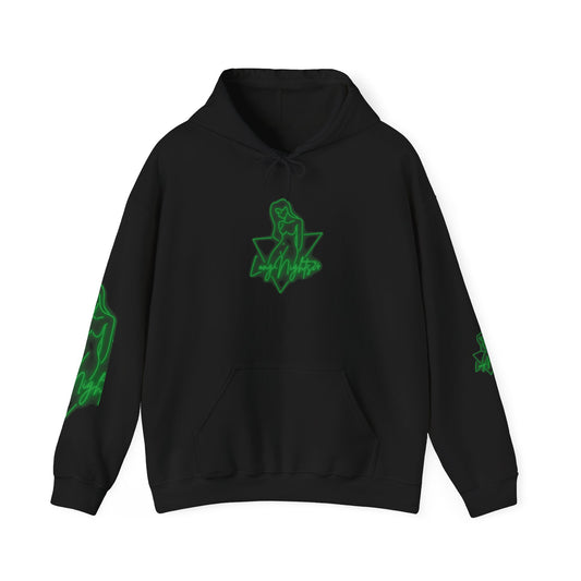 The Sexy Woman Hoodie (Green Logo) 💚 | LN24 Signature Hoodie Collection