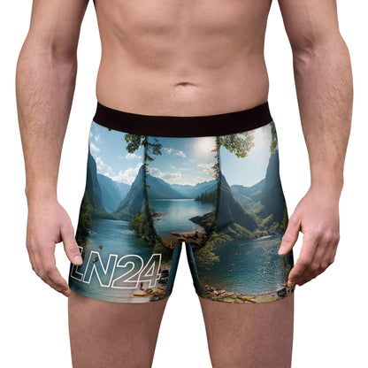 🌄 Paradise Flow | Graphic Boxers by LN24