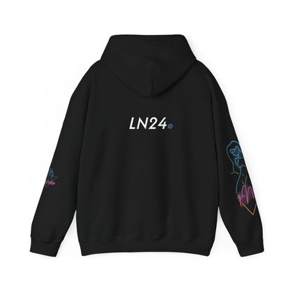 The Sexy Woman Hoodie (Original Logo) 🌈 | LN24 Signature Hoodie Collection