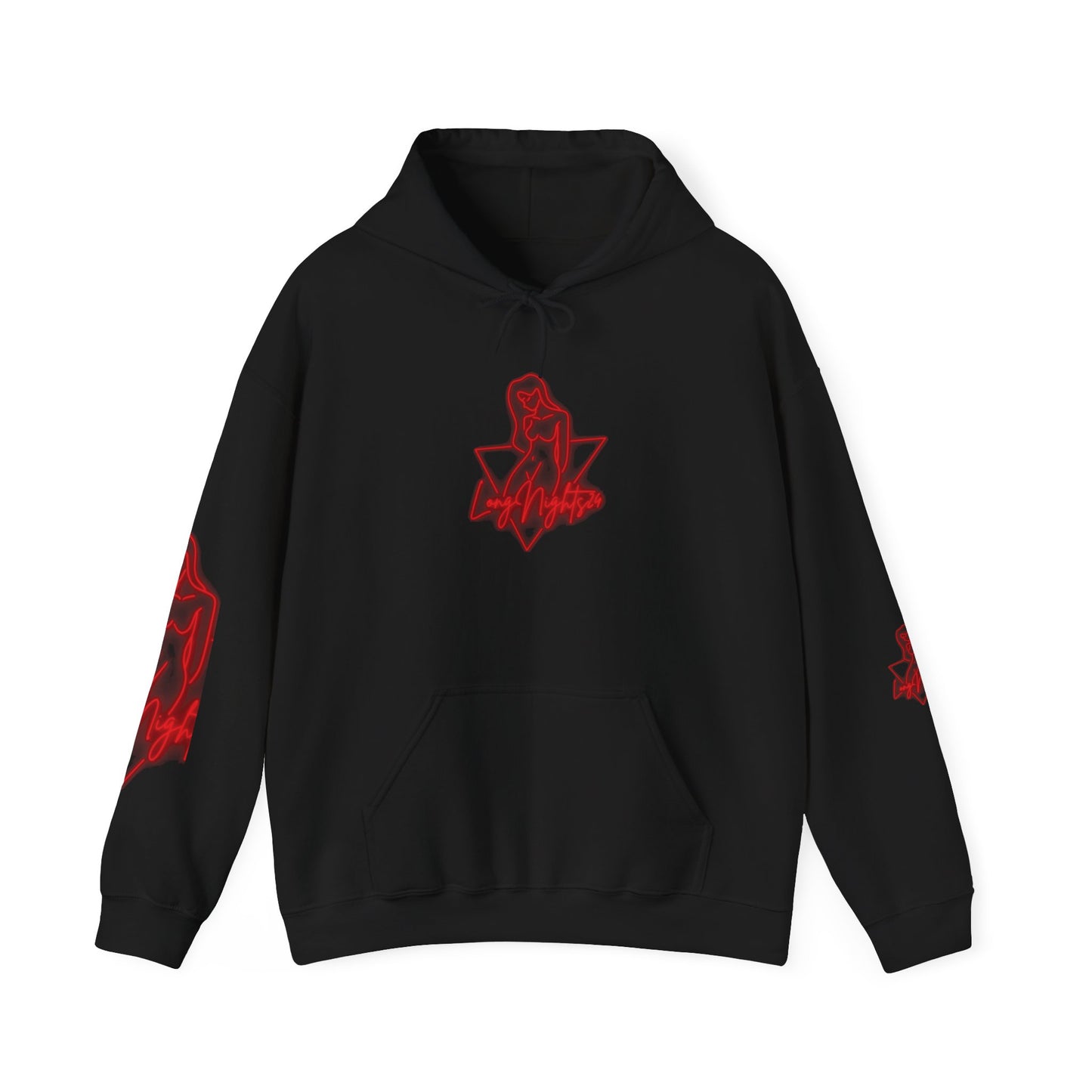 The Sexy Woman Hoodie (Red Logo) 🔴 | LN24 Signature Hoodie Collection