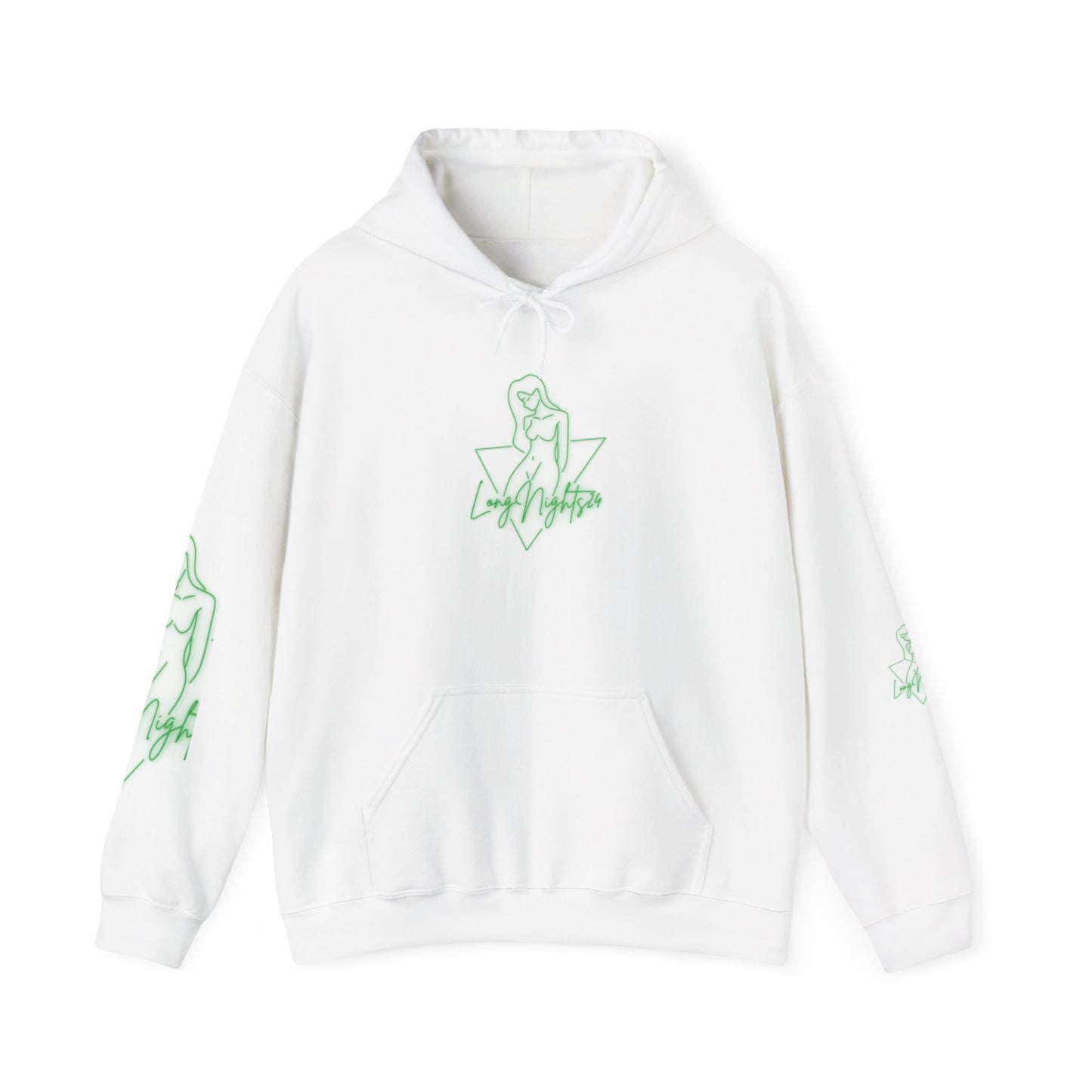 The Sexy Woman Hoodie (Green Logo) 💚 | LN24 Signature Hoodie Collection