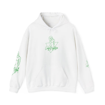 The Sexy Woman Hoodie (Green Logo) 💚 | LN24 Signature Hoodie Collection
