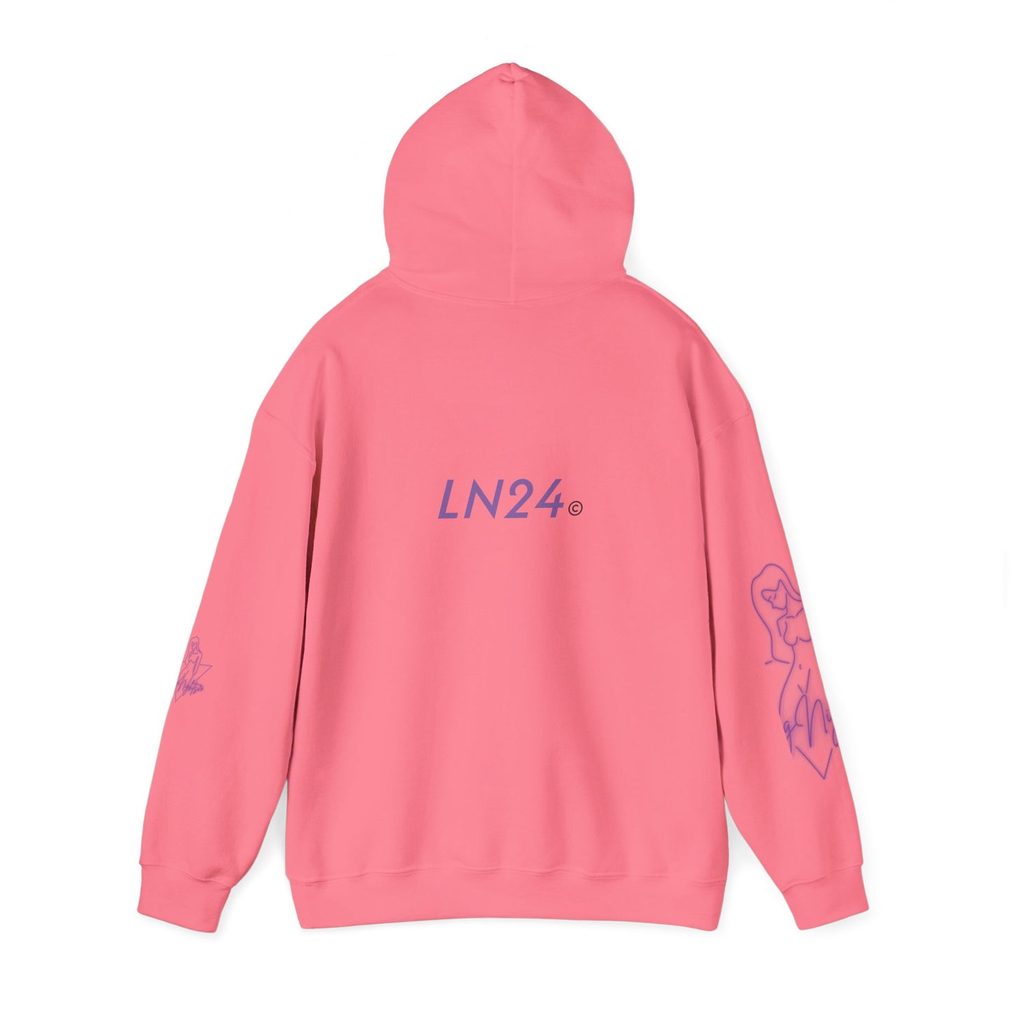 The Sexy Woman Hoodie (Purple Logo) 🔮 | LN24 Signature Hoodie Collection